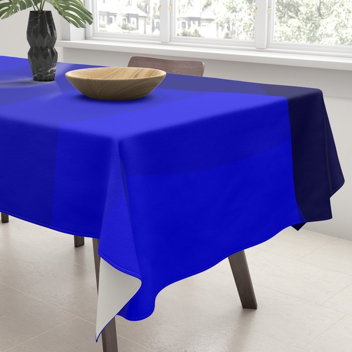 Just Blue #decor #society6 #buyart Tablecloth Gallery Image 3