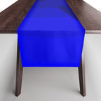 Just Blue #decor #society6 #buyart Table Runner Gallery Image 1