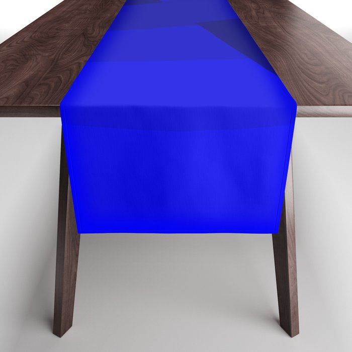 Just Blue #decor #society6 #buyart Table Runner Gallery Image 1