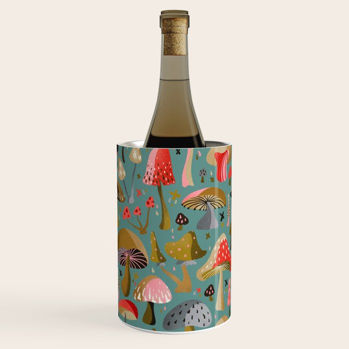 Mushroom Collection - Mint Wine Chiller Gallery Image 2