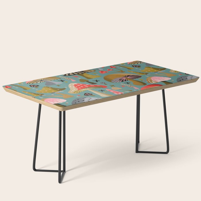 Mushroom Collection - Mint Coffee Table Gallery Image 1