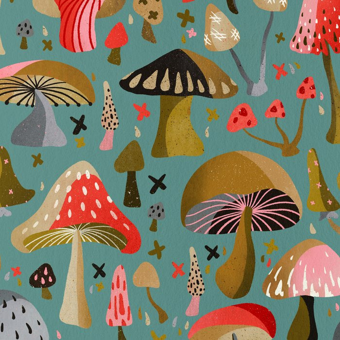 Mushroom Collection - Mint Coffee Mug Gallery Image 2