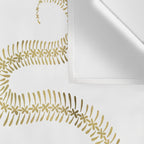 Snake Skeleton - Gold Wall Tapestry Gallery Image 3