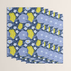 Geometric flowers in green and gray Wrapping Paper Gallery Image 3