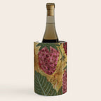 Strawberry Garden in Forest Green Wine Chiller Gallery Image 2
