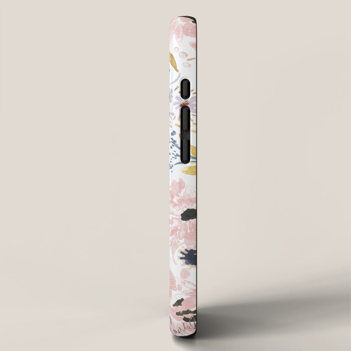 Pink Sunflower Meadow Summer iPhone Case Gallery Image 2