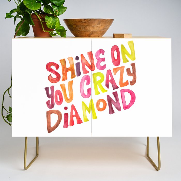 Shine On You Crazy Diamond - Rainbow Palette Credenza Gallery Image 1