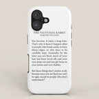 Becoming Real, Velveteen Rabbit iPhone Case Gallery Image 1