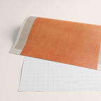 Beige Orange Geometric Abstract Minimalist Art Wrapping Paper Gallery Image 2