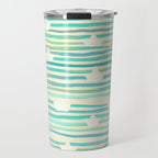 Whimsical Paper Boats Travel Mug Gallery Image 1