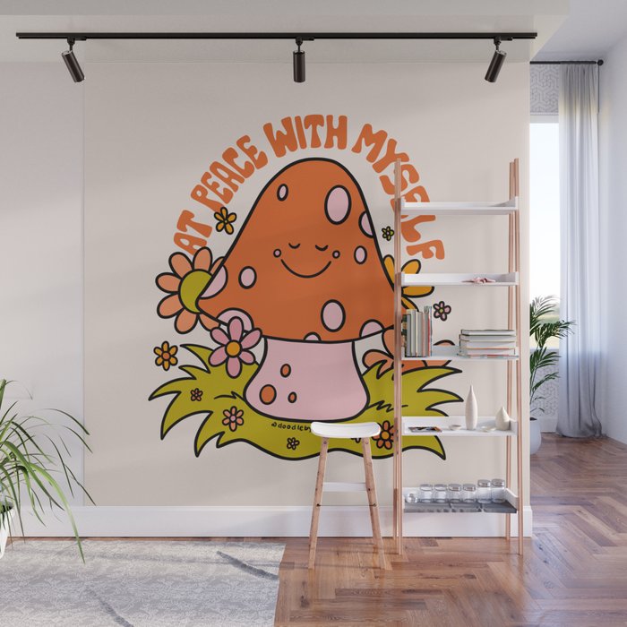 At Peace With Myself Wall Mural Gallery Image 1