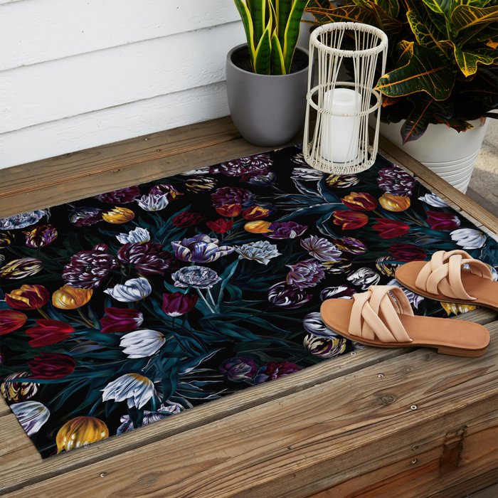 EXOTIC GARDEN - NIGHT XIV Outdoor Rug Gallery Image 2