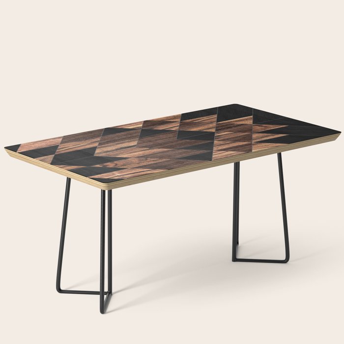 Urban Tribal Pattern No.11 - Aztec - Wood Coffee Table Gallery Image 1