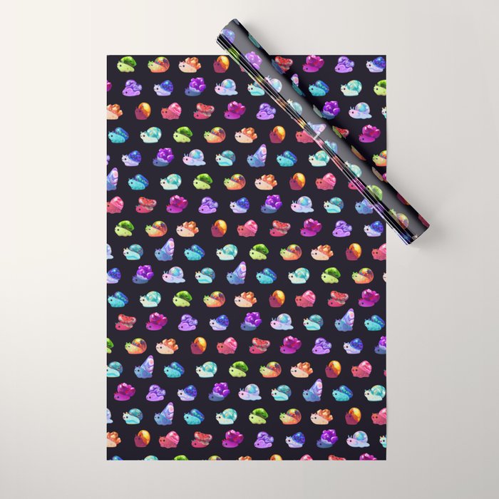 Jewel Snail Wrapping Paper Gallery Image 1