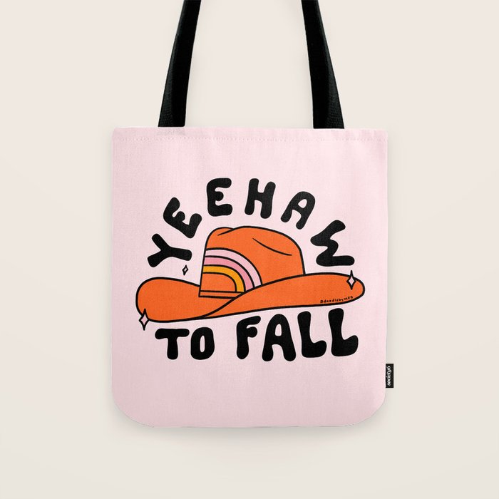 Yeehaw to Fall Tote Bag Gallery Image 1