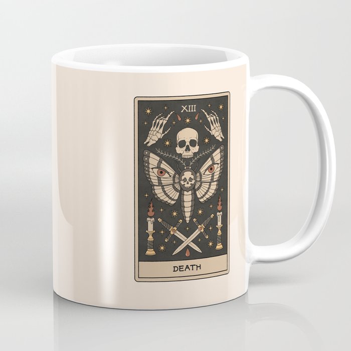 Death - Moth Tarot Coffee Mug Gallery Image 1