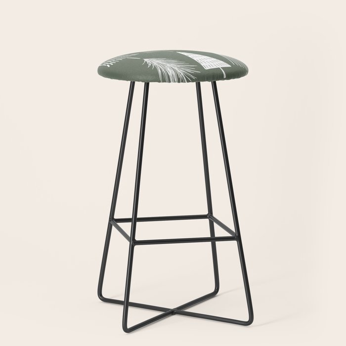 Xmas Trees Green Stool