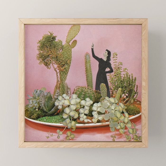 The Wonders of Cactus Island Mini Art Print Gallery Image 1