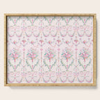 French wallpaper, birds and floral swags Serving Tray Gallery Image 1