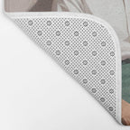 Dolce Far Niente, The sweetness of doing nothing, man sitting idle living in the moment, slow living calm peace of mind, positivity mindset slow down Bath Mat Gallery Image 2