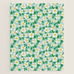 Big Bloom Floral - green Jigsaw Puzzle Gallery Image 1