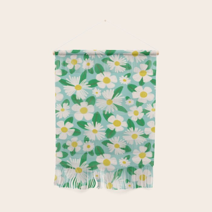 Big Bloom Floral - green Wall Hanging Gallery Image 1