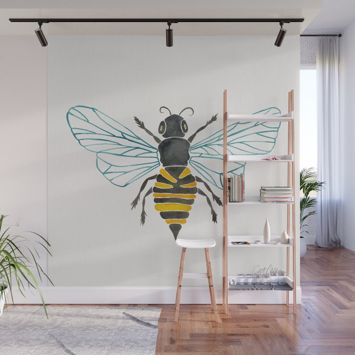 Honey Bee Wall Mural Gallery Image 1