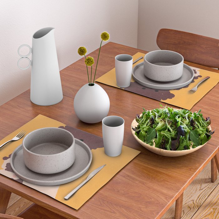 Cute puppy in arms Placemat Gallery Image 2