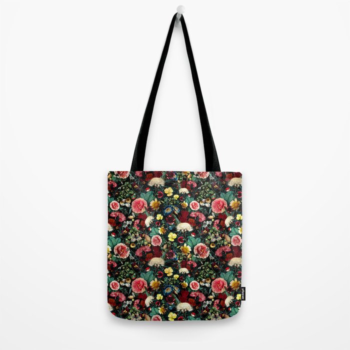 Night Vintage Garden Tote Bag Gallery Image 2