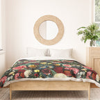 Night Vintage Garden Duvet Cover Gallery Image 3