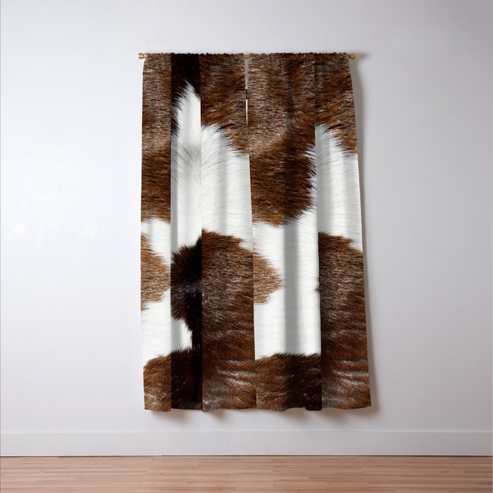 Cowhide Detail Window Curtain Gallery Image 3
