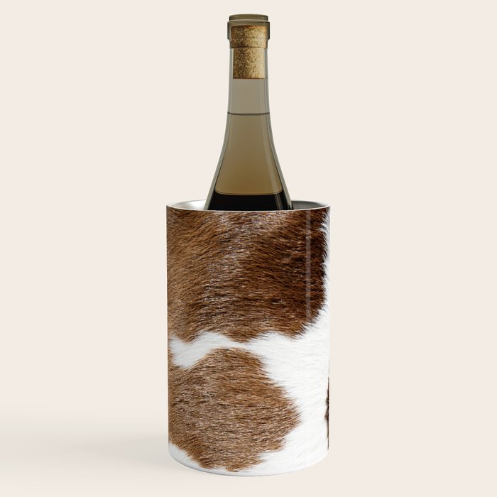 Cowhide Detail Wine Chiller Gallery Image 2