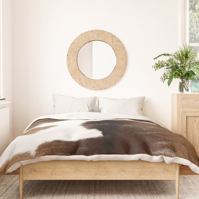 Cowhide Detail Duvet Cover Gallery Image 3