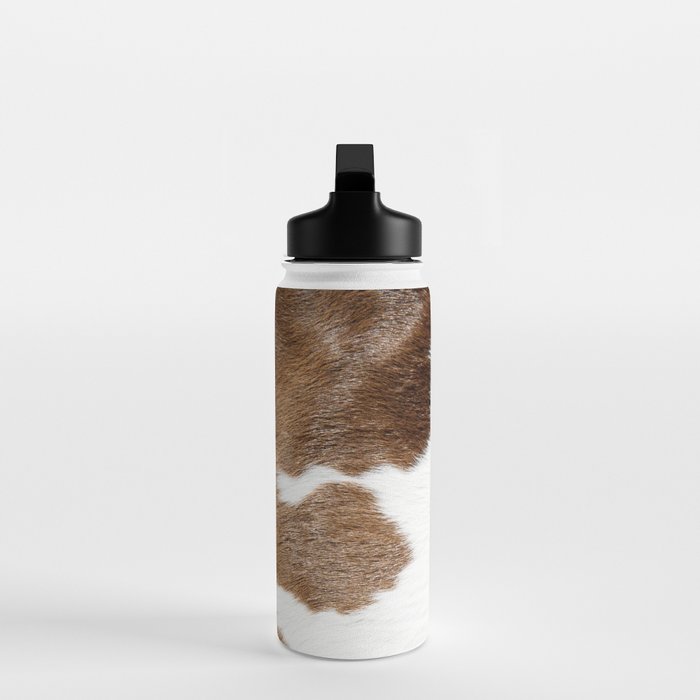 Cowhide Detail Water Bottle Gallery Image 3