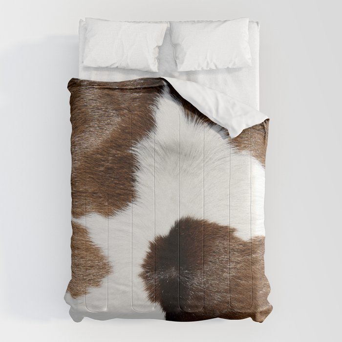 Cowhide Detail Comforter Gallery Image 6