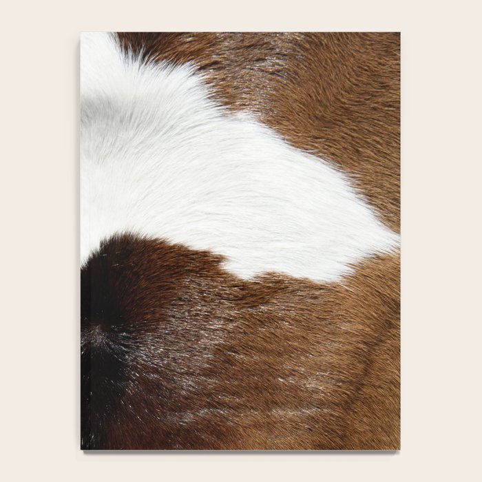 Cowhide Detail Notebook Gallery Image 4