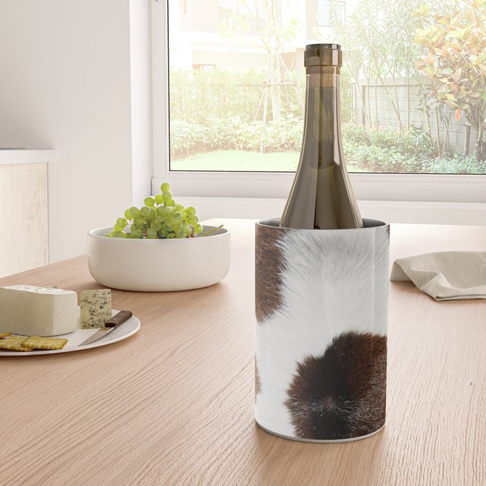 Cowhide Detail Wine Chiller Gallery Image 4