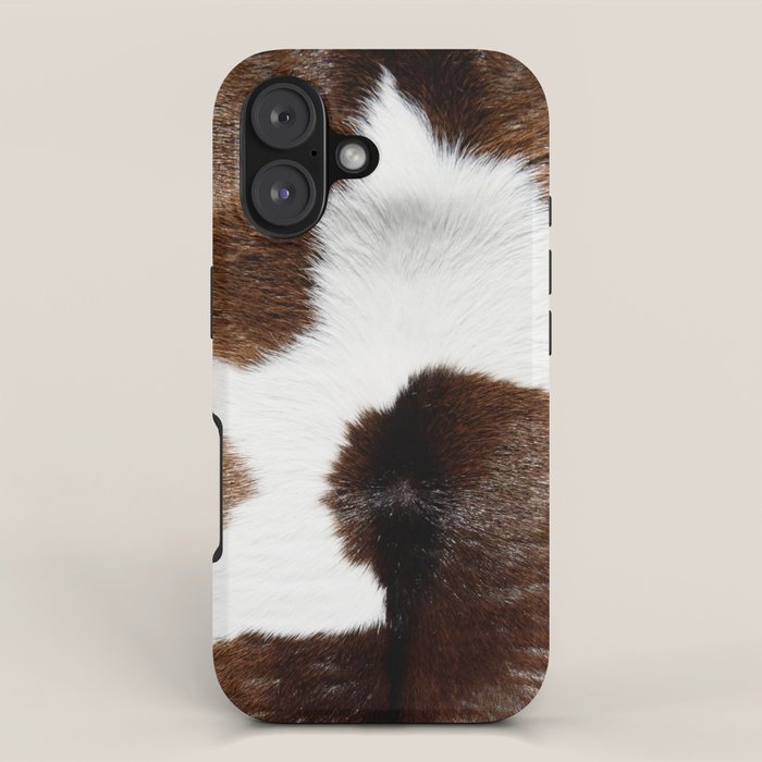 Cowhide Detail iPhone Case Gallery Image 1
