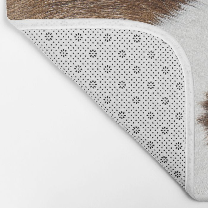 Cowhide Detail Bath Mat Gallery Image 2