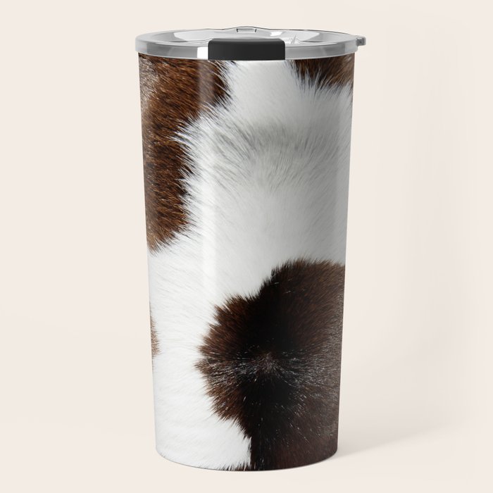 Cowhide Detail Travel Mug Gallery Image 1