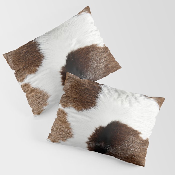 Cowhide Detail Pillow Sham Gallery Image 3
