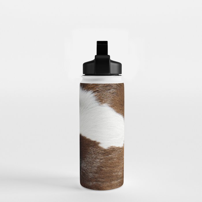 Cowhide Detail Water Bottle Gallery Image 2