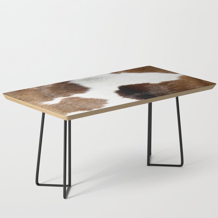 Cowhide Detail Coffee Table Gallery Image 1