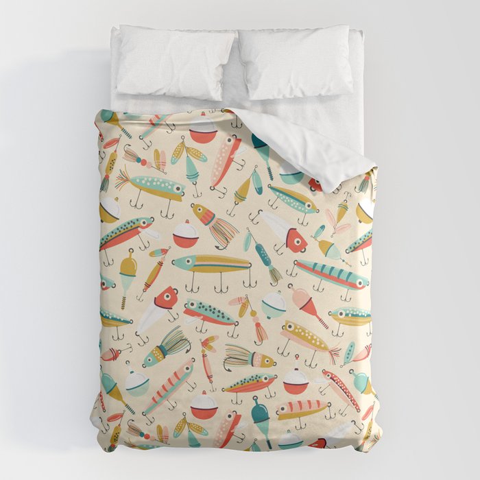 Fishing Lures Duvet Cover Gallery Image 6