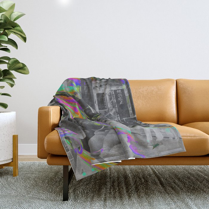 LOST IN TRANSLATION Throw Blanket Gallery Image 1