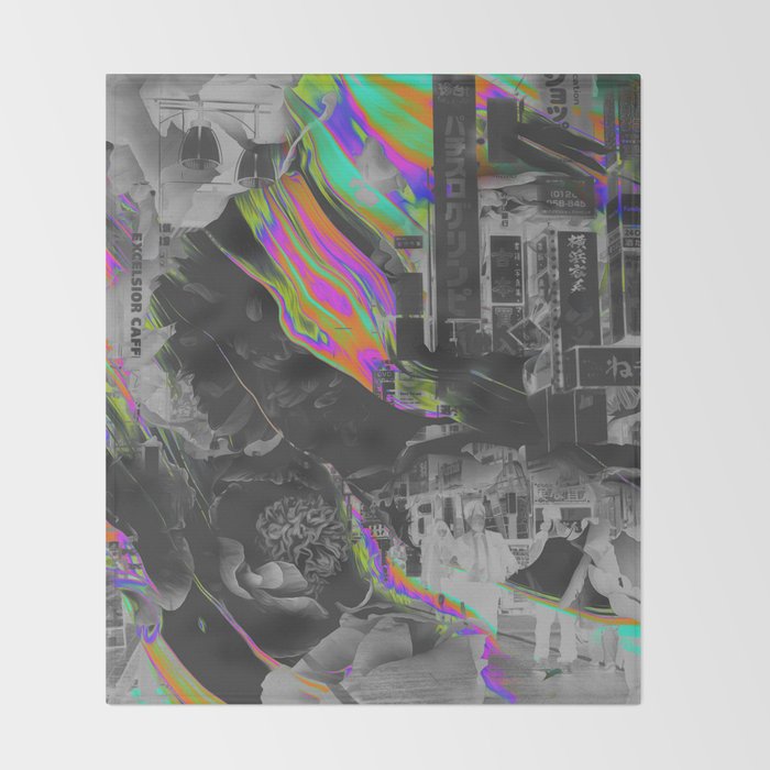 LOST IN TRANSLATION Throw Blanket Gallery Image 2