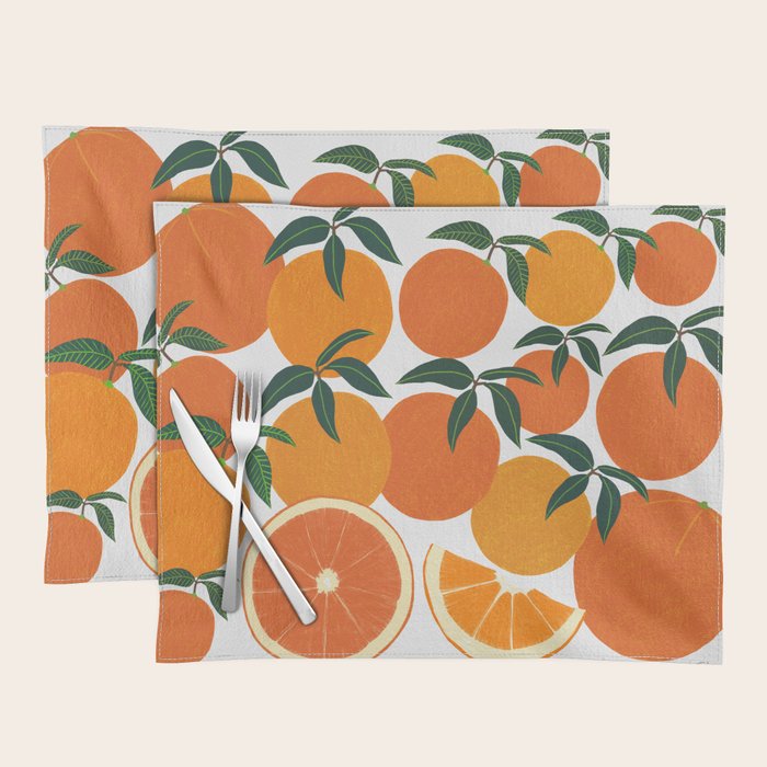 Orange Harvest - Landscape Placemat Gallery Image 1