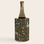 Zebras in Wild Fall Garden Wine Chiller Gallery Image 1