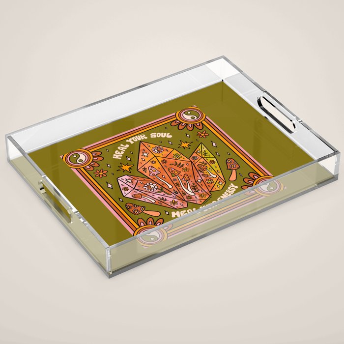 Heal Your Soul Acrylic Tray Gallery Image 1