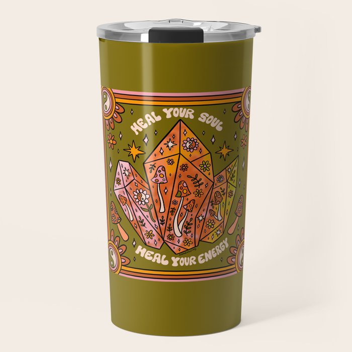 Heal Your Soul Travel Mug Gallery Image 1